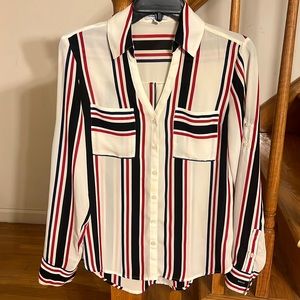 Express Portofino Slim Fit Button Down - size xs